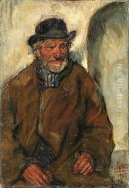 Ritratto Di Uomo Con Cappello - view 1