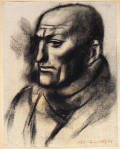 Testa Di Uomo by Giovanni Costetti