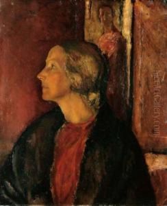 Ritratto Di Mai Sawell Costetti by Giovanni Costetti