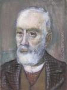 Ritratto Di Uomo Con Barba Bianca by Giovanni Costetti