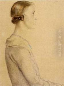 Donna Di Profilo, Marcelle by Giovanni Costetti