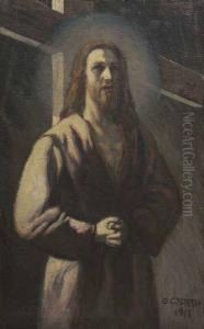 Cristo In Preghiera by Giovanni Costetti