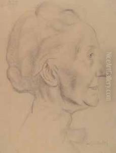 Ritratto Di Donna Seduta by Giovanni Costetti