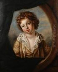 Portrait Of A Young Boy, Thought To Be Of William Campbell Skinner by Francis Coates Jones