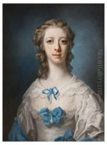 Portrait Of The Hon. Mrs. George Burges by Francis Coates Jones