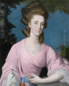 Portrait Of Lady Jane Molesworth by Francis Coates Jones