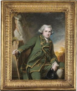 Portrait Of Sir William Langham (1737-1791) by Francis Coates Jones