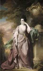 Portrait Of Mrs. William Colquhoun Of Wrotham