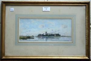 Where The Stour And Avon Meet by Frederick George Cotman