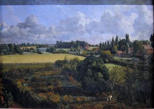 Golding Constable's Kitchen Garden by John Constable