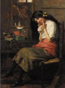 Jack In The Box by Frederick George Cotman