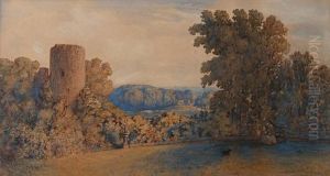 The Old Tower, Bracondale by John Joseph Cotman