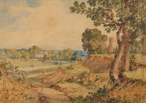 Landscape At Whitlingham by John Joseph Cotman