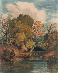 The Lower Pool by John Joseph Cotman
