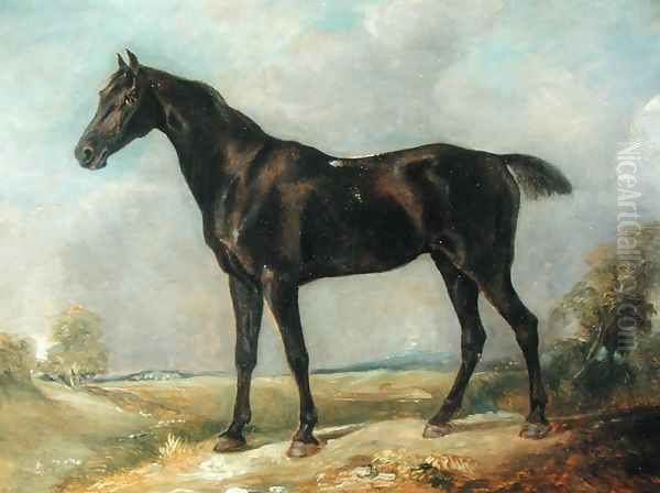 Golding Constable's Black Riding-Horse, c.1805-10 - view 1