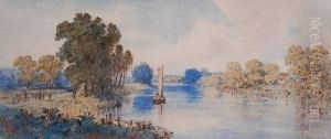 Bramerton Reach by John Joseph Cotman