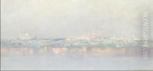 Vue Du Bosphore Sur by Charles Cottet