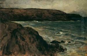 Kuste In Der Bretagne by Charles Cottet