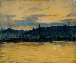Constantinople La Nuit by Charles Cottet