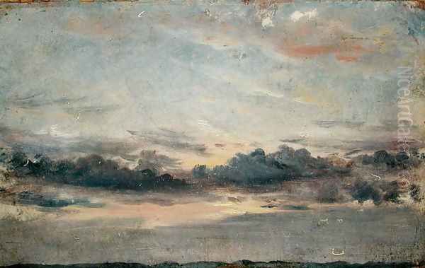 A Cloud Study, Sunset, c.1821 - view 1