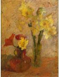 Bouquet De Fleurs by Marcel Couchaux