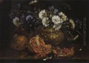 Stilleben by Gustave-Emile Couder
