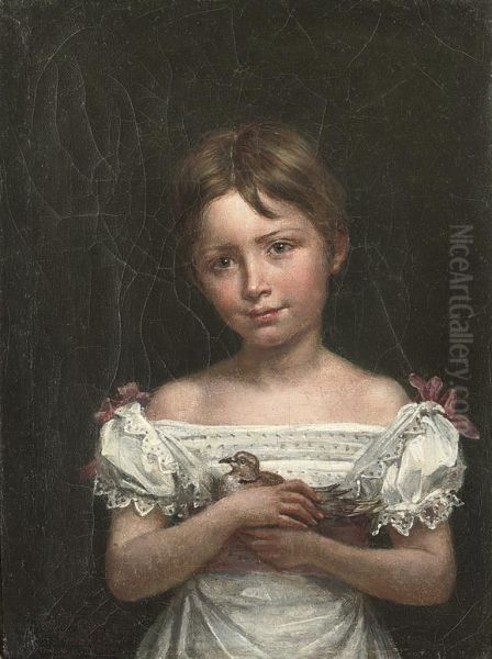 Fille Avec La Colombe - view 1