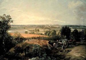 Stour Valley and Dedham Church, c.1815