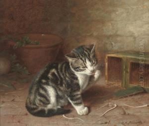 The Naughty Kitten by Horatio Henry Couldery