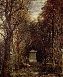 The Cenotaph to Reynold's Memory, Coleorton, c.1833