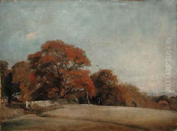 An Autumnal Landscape at East Bergholt, c.1805-08 - view 1