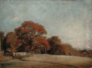 An Autumnal Landscape at East Bergholt, c.1805-08