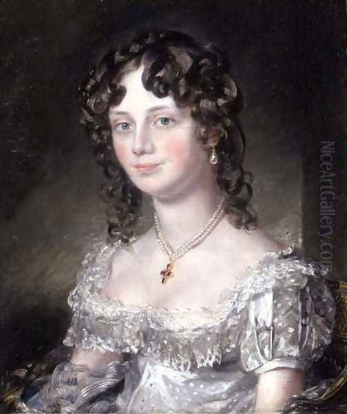 Portrait of Mrs Mary Fisher, wife of John Fisher, Archdeacon of Berkshire, 1816 - view 1