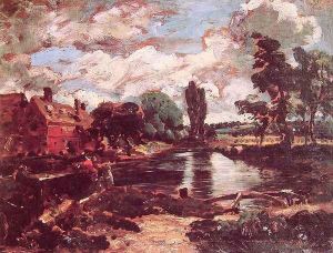 Flatford Mill from a Lock on the Stour c. 1811