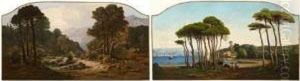Bord De Mer Sur La Cote Varoise Et Le Val D'enfer. by Vincent Courdouan