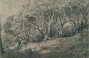 Lavis D'encre Noire (tres Petites Rousseurs Et Epidermures) by Vincent Courdouan