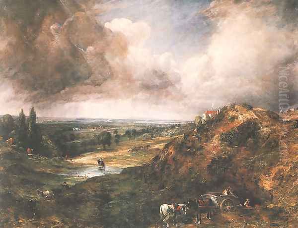 Branch Hill Pond, Hampstead Heath, 1828 - view 1