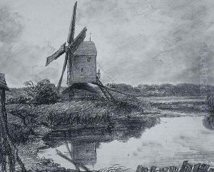 A mill on the banks of the River Stour