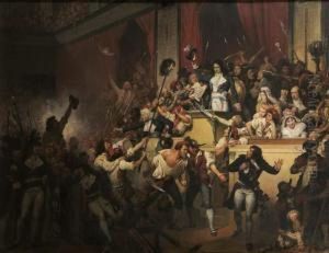 Boissy D""""anglas Saluant La Tete Du Depute Feraud