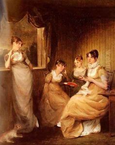 Ladies From The Family Of Mr William Mason Of Colchester