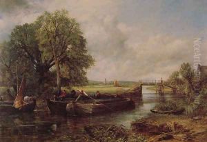A View On The Stour Near Dedham