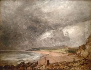 Weymouth Bay with Approaching Storm