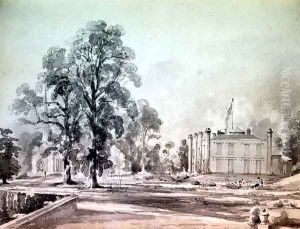 Coleorton Hall, Leicestershire, home of Sir George Beaumont by John Constable