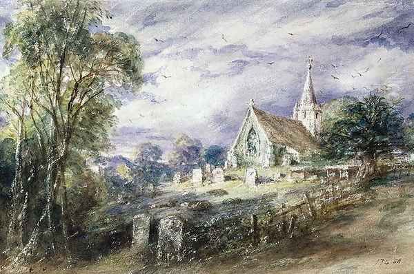 Stoke Poges Church - view 1