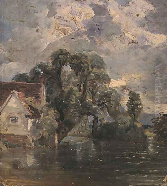 Willy Lot's Cottage, near Flatford Mill - view 1