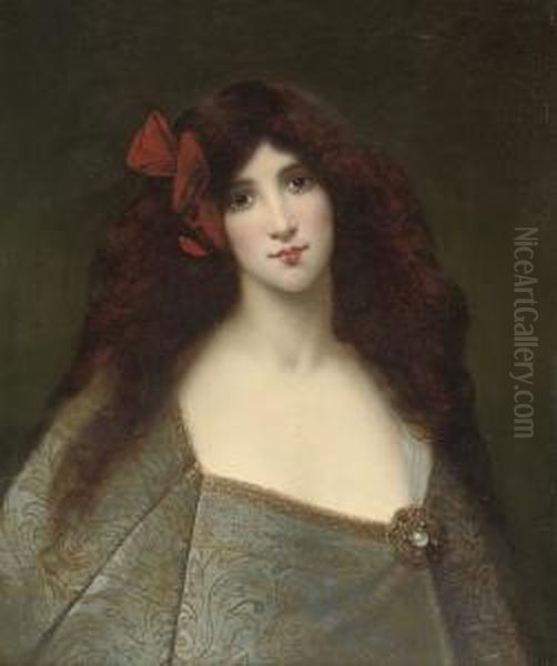 A Young Beauty Dressed For The Ball - view 1