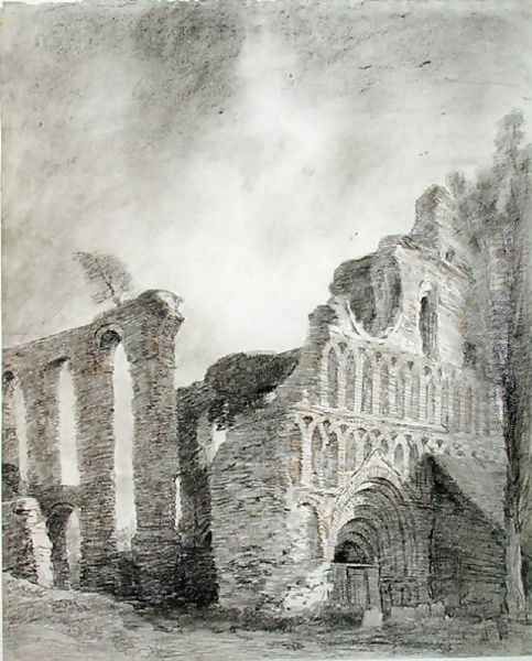 Ruin of St. Botolph's Priory, Colchester, c.1809 - view 1