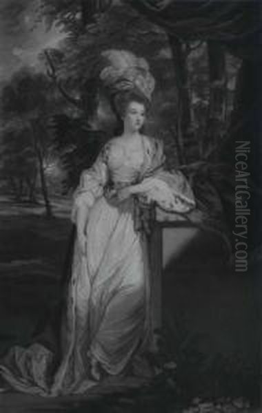 The Duchess Of Rutlandmezzotint - view 1