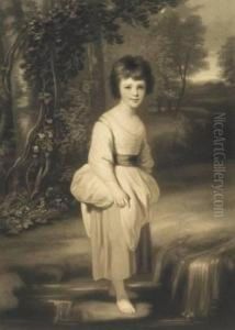 Simplicity; The Strawberry Girl; Miss Penelope Boothby by Samuel Cousins