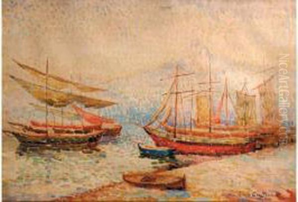 "bateaux Au Port" - view 1